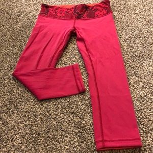 Lululemon reversible crop legging